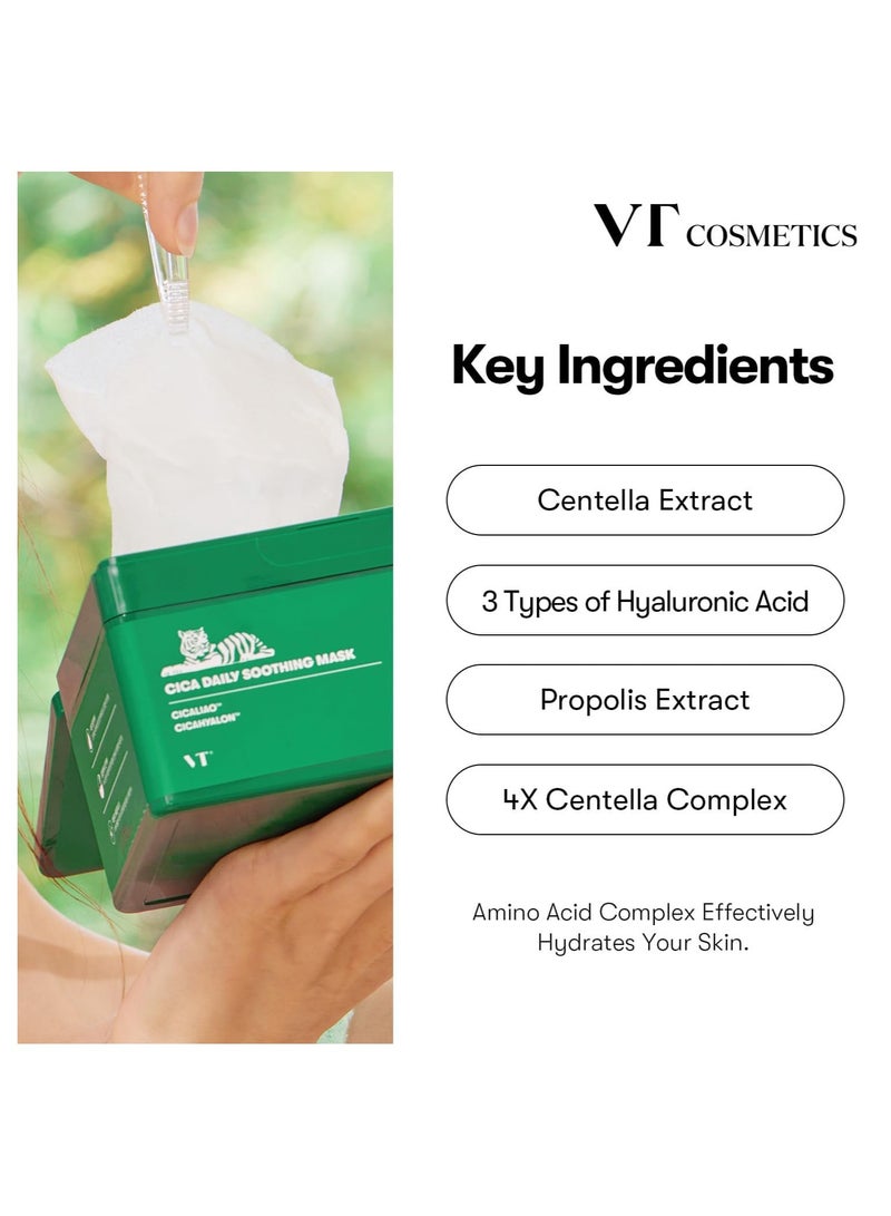 VT COSMETICS Daily Soothing Mask 30ea - Image 4