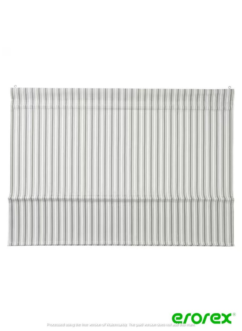 إيروريكس - ستارة رومانية بيضاء مخططة 100x160 سم - Image 1