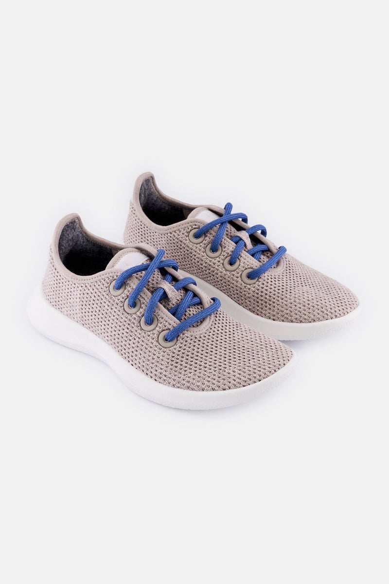 Allbirds Women Wide Lace Up Outdoor Shoes, Light Grey - Image 1