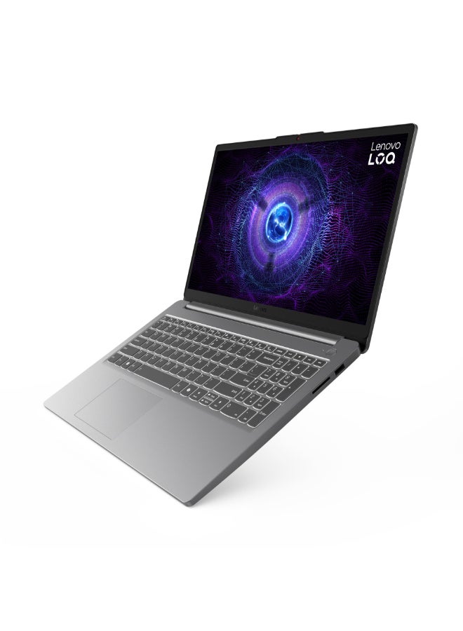 Lenovo LOQ 15IAX9E Gaming Laptop, 15.6" FHD 144Hz IPS Display, Intel Core i5-12450HX, 16GB DDR5 RAM, 512GB SSD, NVIDIA GeForce RTX 3050 6GB, ENG Keyboard, Luna English Luna Grey - Image 5