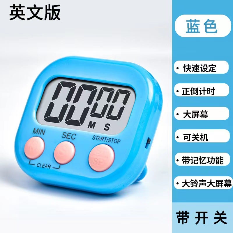 Kitchen Baking Timer Large Screen Timer Student-Specific Time Manager Manufacturer Sales Timer - Image 1