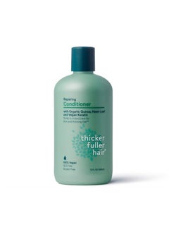 Thicker Fuller Hair Thicker Hair Care Thicker Fuller Hair Repairing Conditioner, 12 Oz, Green (819933011744)  - Image 1