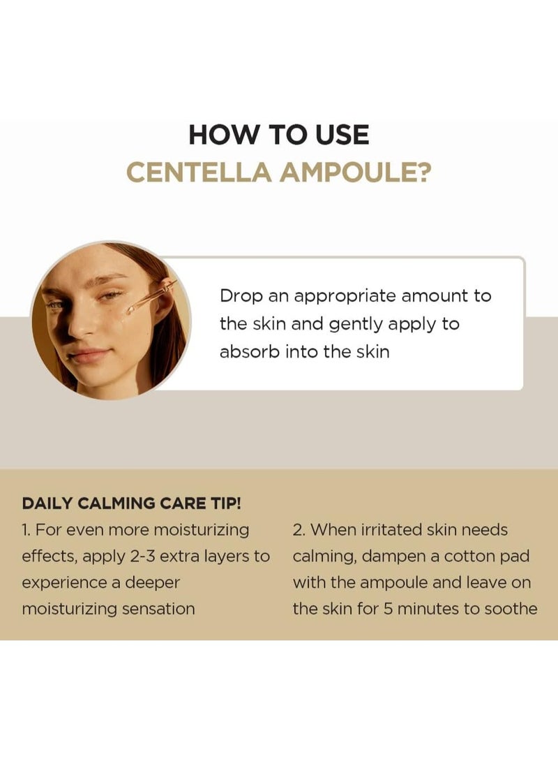 SKIN1004 Madagascar Centella Ampoule 100ml - Soothing and Hydrating Ampoule with Centella Asiatica Extract - Calming Serum for Sensitive Skin - Lightweight and Fast-Absorbing Formula 100mlml - Image 5