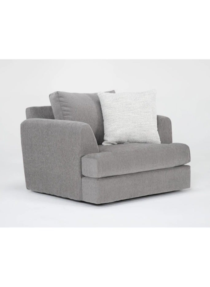 Malazhouse Chenille Arm Chair – MZCH012  - Image 1