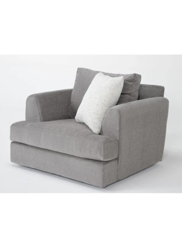 Malazhouse Chenille Arm Chair – MZCH012  - Image 4