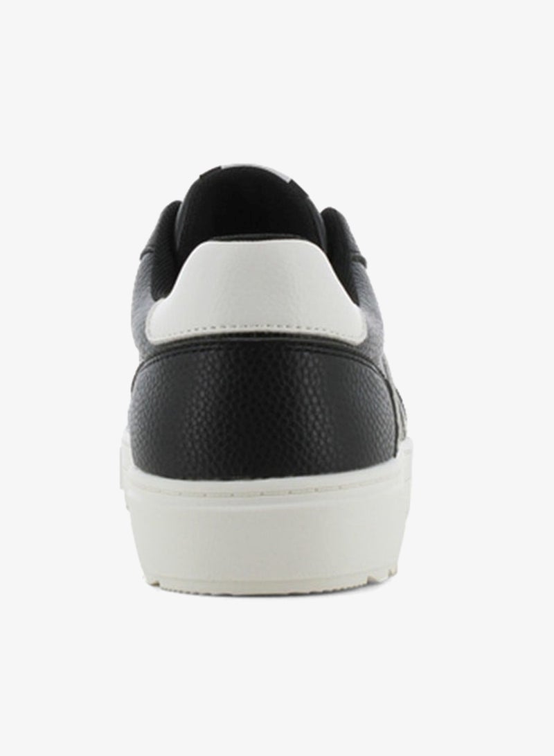 SJ Men's Textured Sneakers with Lace-Up Closure - Image 3