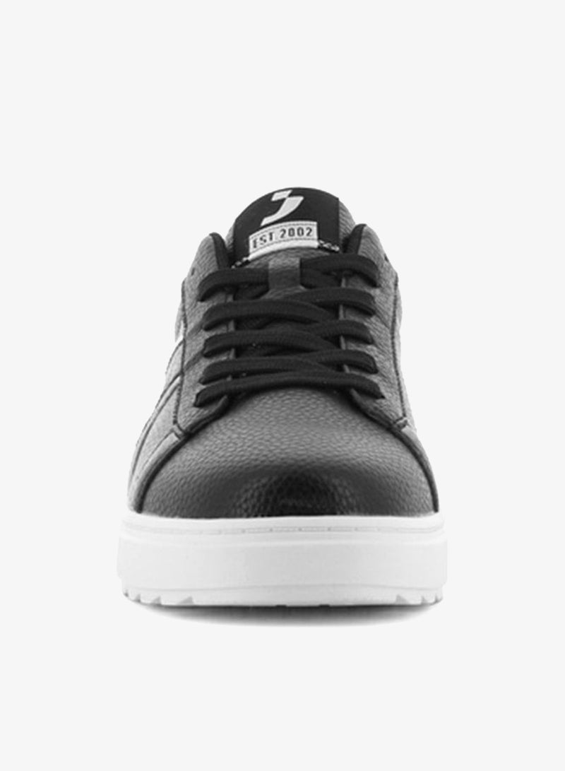 SJ Men's Textured Sneakers with Lace-Up Closure - Image 5