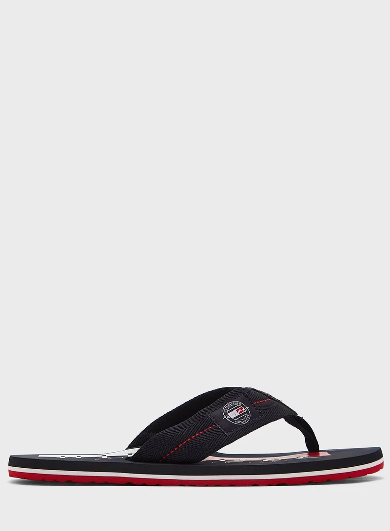 TOMMY HILFIGER Badge Beach Flip Flops