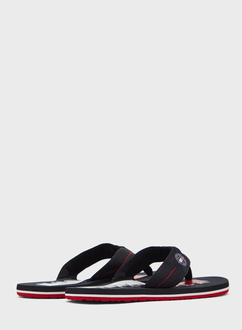 TOMMY HILFIGER Badge Beach Flip Flops