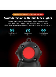 SYOSI Hidden Camera Detectors, Anti Spy, Mini Bug Detector, Wireless Signal Scanner, Listening Device Detector with Infrared Scan for Indoor Use, Office, Home, Hotel, Bathroom, Travel  - Image 3