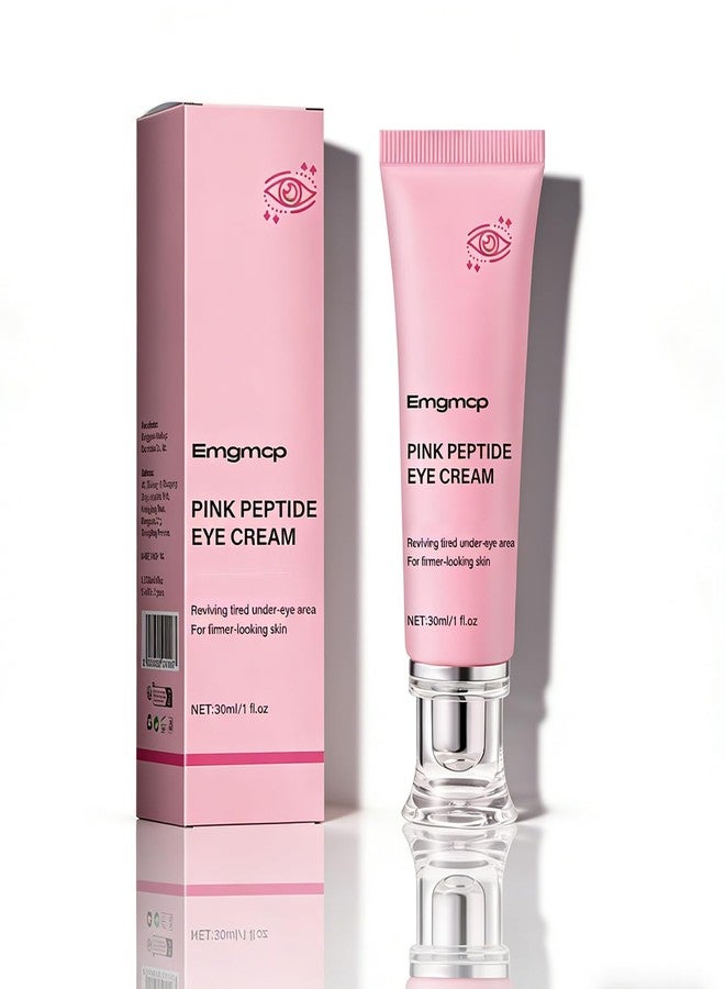 Emgmcp PDRN Pink Peptide Eye Serum, Hydrating & Firming Under Eye Cream with Retinol for Dark Circles & Puffiness - Anti-Aging Eye Cream Reduces Fine Lines, Wrinkles, Bags and Uneven Skin Tone (1pc) - Image 1