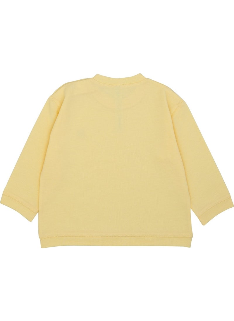 Jrmori Basic Sweatshirt with Snap on Shoulders  - Image 3