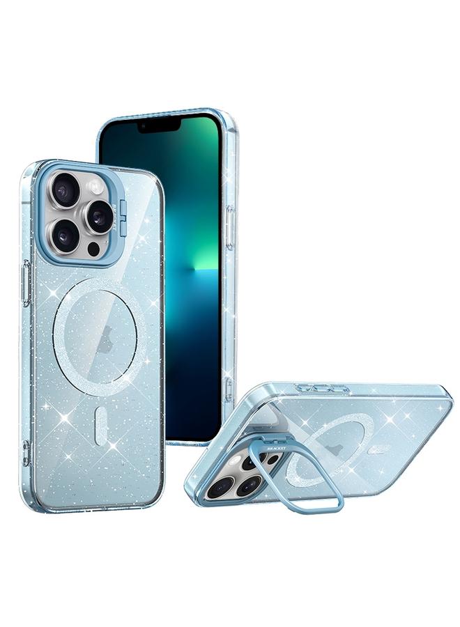 Zaboon Case For iPhone 13 Pro Max Shiny Shield MagSafe Lens Holder Phone Case - Image 1