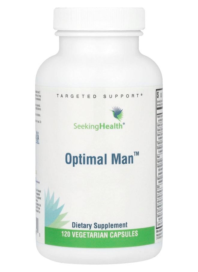 Seeking Health Optimal Man™ 120 Vegetarian Capsules 