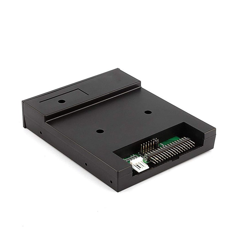 Floppy & Tape Drives-3.5in 1.44MB Sfr1m44-u100k Updated Version USB Flash Disk Floppy Drive Emulator + CD Screws Black