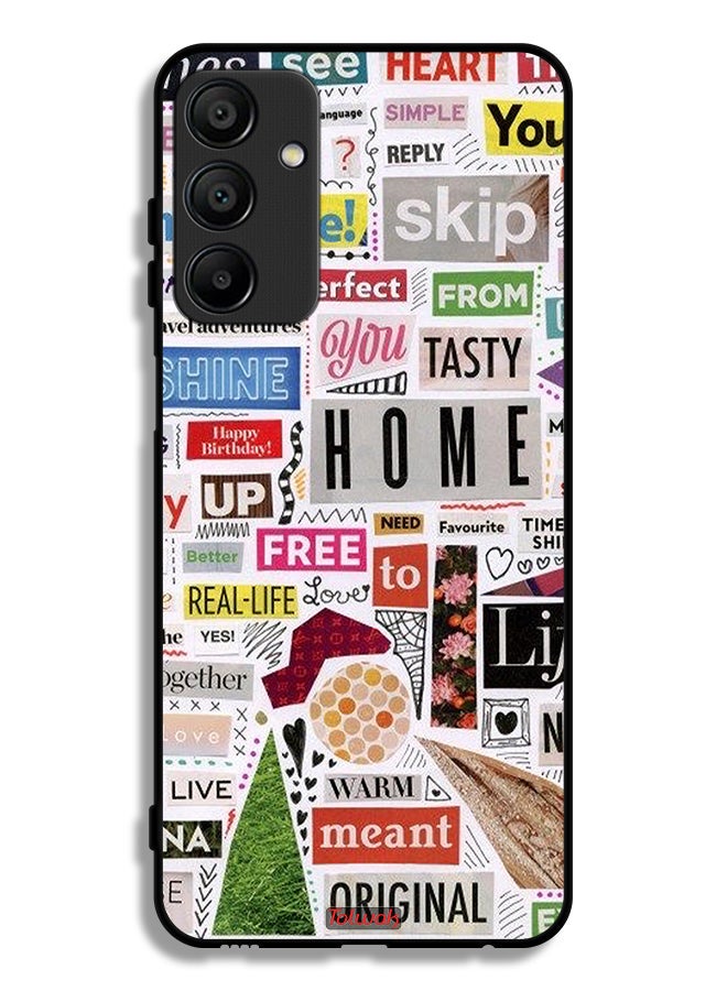 Tolwak Samsung Galaxy A15 5G Protective Case Cover Meant Original Stickers - Image 1