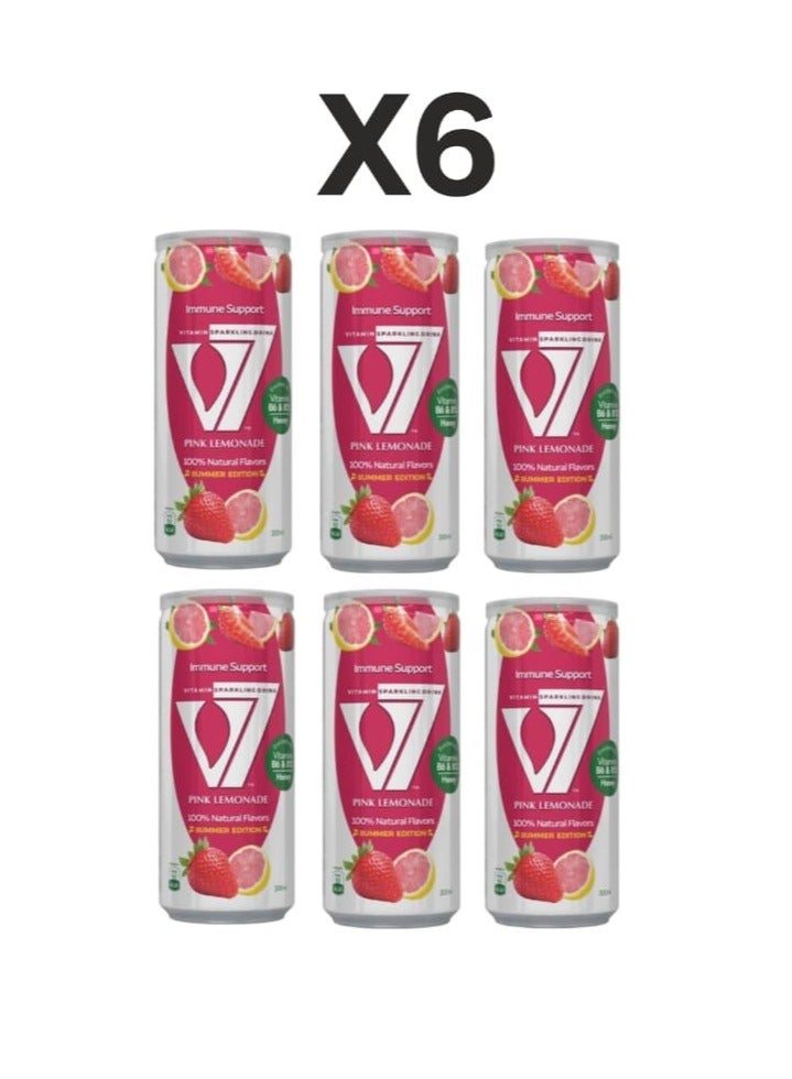 V7 Pink Lemonade pack of 6