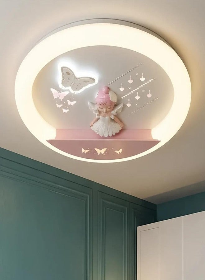 Harold Electricals Aurelia Fairy Halo Ceiling Light, Flush Mount Lamp for Kid's Room, Nursery & Playroom Decorative Lighting, Kids Room Lighting - Image 1