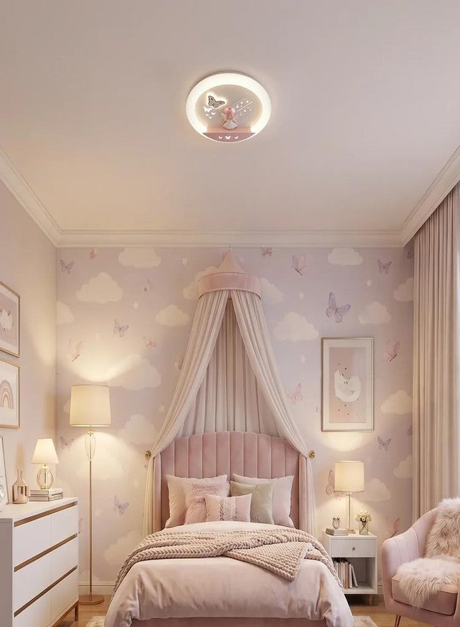 Harold Electricals Aurelia Fairy Halo Ceiling Light, Flush Mount Lamp for Kid's Room, Nursery & Playroom Decorative Lighting, Kids Room Lighting - Image 5