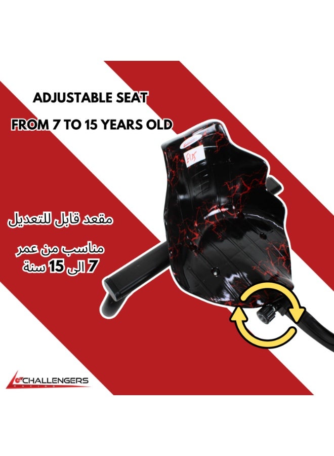 Challenger 36V big Drift Scooter with Helmet and Protective Gear - Image 3