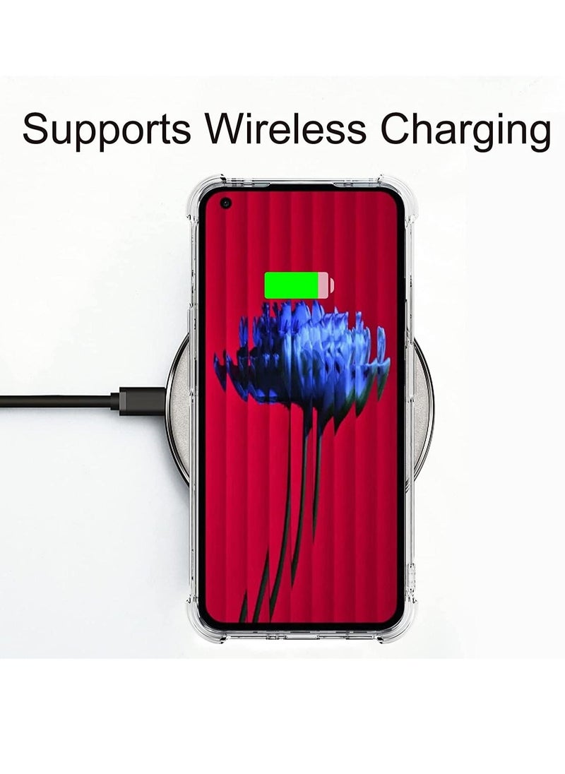 Raxoom Nothing Phone 1 Case Clear Transparent with 2pcs Screen Protector Reinforced Corners TPU Shock-Absorption Flexible Cell Phone Cover - Image 3