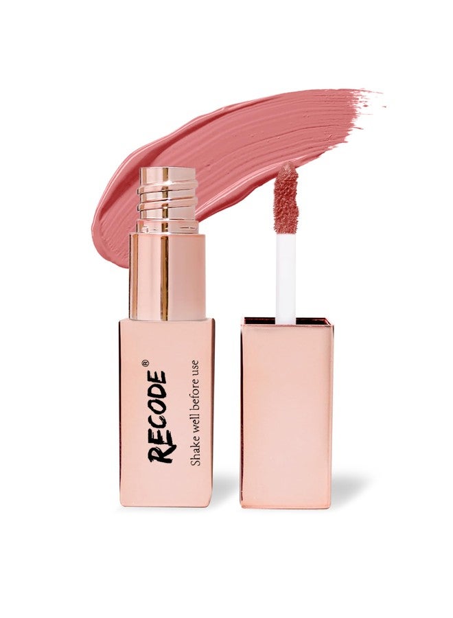 Recode 01 Gloss Fix Glossy Transfer Proof Liquid Lipstick - 01 Like A Diamond- 3 ML - Image 2