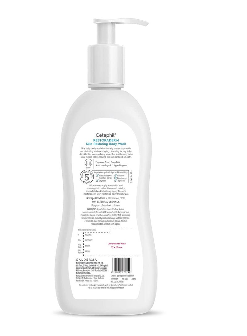 Cetaphil Cetaphil Baby Restoraderm Skin Restoring Body Wash 295 Ml - Image 2
