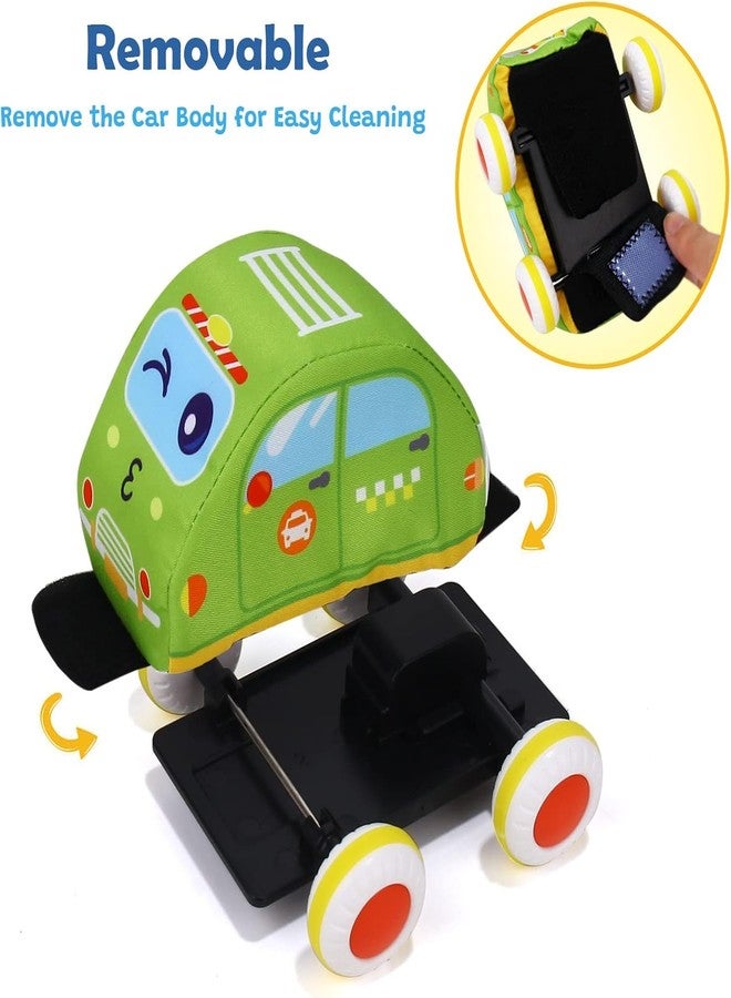 Slipps Pull Back Soft Car Toy Set with Play Mat Storage Bag for Toddlers | Toys for 1 2 3 Years Boys (1 Mat and 4 Unique Cars Included) - Image 3