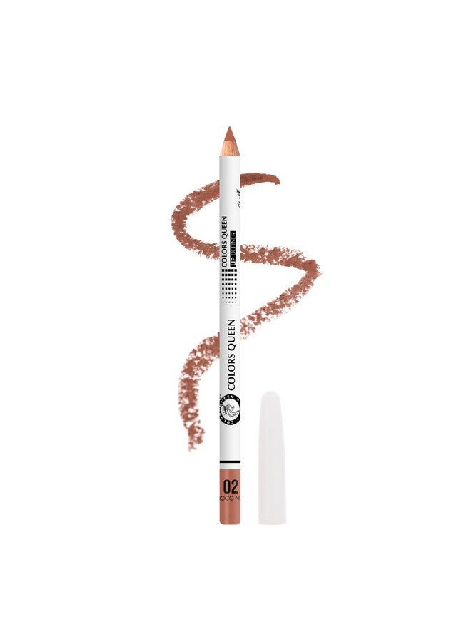 COLORS QUEEN COLORS QUEEN Lip Liner 02-Choco Nude (Matte) - Image 1