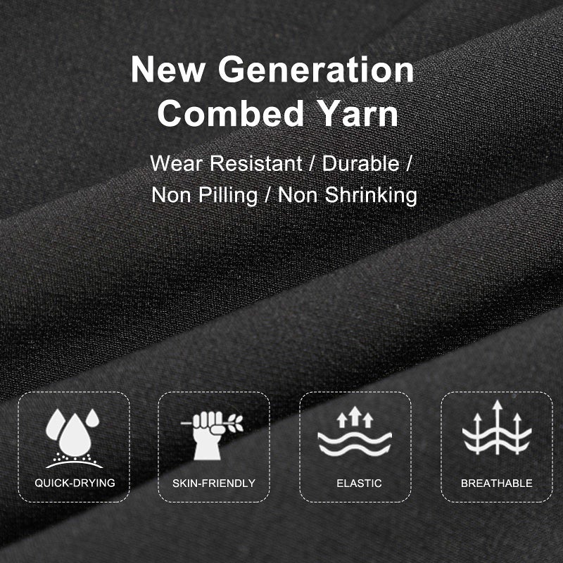 Surenow Mens Running Jogger Pants Workout Athletic Sweatpants Lightweight Thin Quick Dry Tapered Hiking Pants Sports Pants Black - Image 5