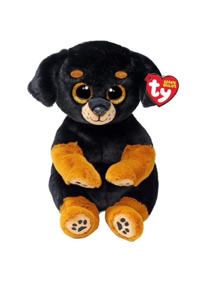 Ty Beanie Bellies - Randi The Little Dog with Glitter Golden Eyes, Original Plush Animals with Soft Belly 20 cm - T41290