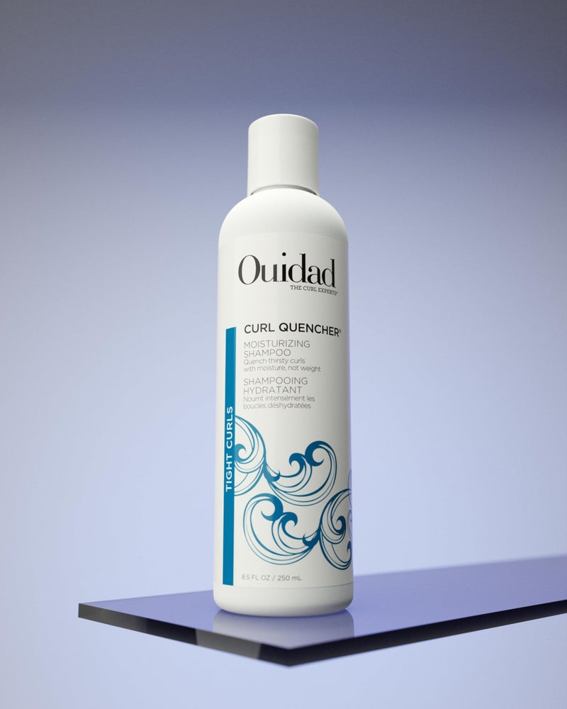 Ouidad Curl Quencher Moisturizing Shampoo - 8.5 fl oz, Nourished & Hydrated Curls, Vegan & Color Safe Shampoo with Chamomile & Vitamin A & E, For Tight Curls, No Silicones, Sulfates & Parabens - Image 3