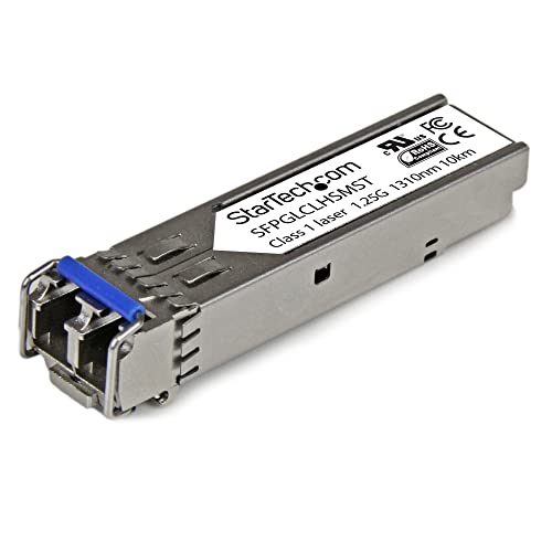 StarTech.com Cisco GLC-LH-SM Compatible SFP Module - 1000BASE-LX/LH - 1GE Gigabit Ethernet SFP - LC 20km - 1310nm - Cisco IE3400, IE3300, IE3200 (SFPGLCLHSMST) - Image 5