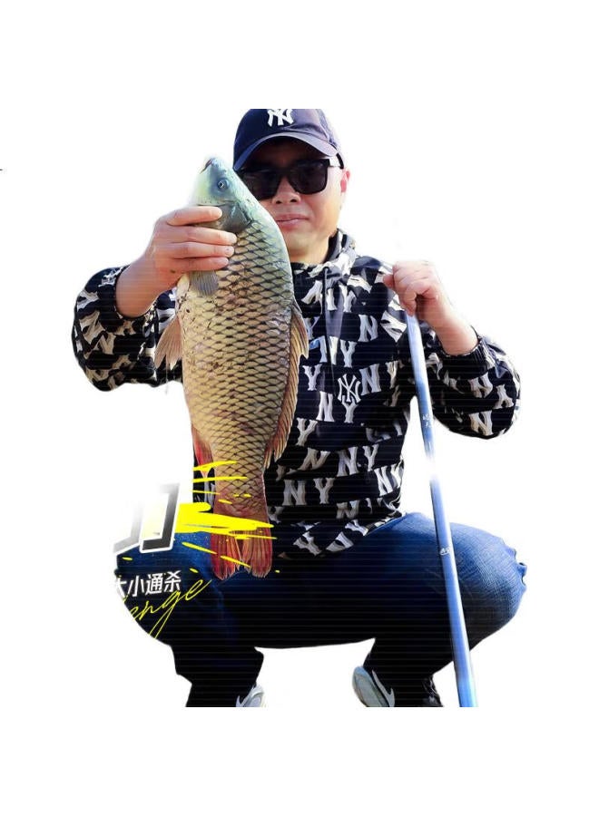 Taiyu Fishing Rod, Haotian All-purpose 28-section, For Bighead And Silver Carp, Ultra-light And Ultra-hard Carbon Fiber, Versatile Big Fish Rod, 6.3m Fishing Pole - Image 2