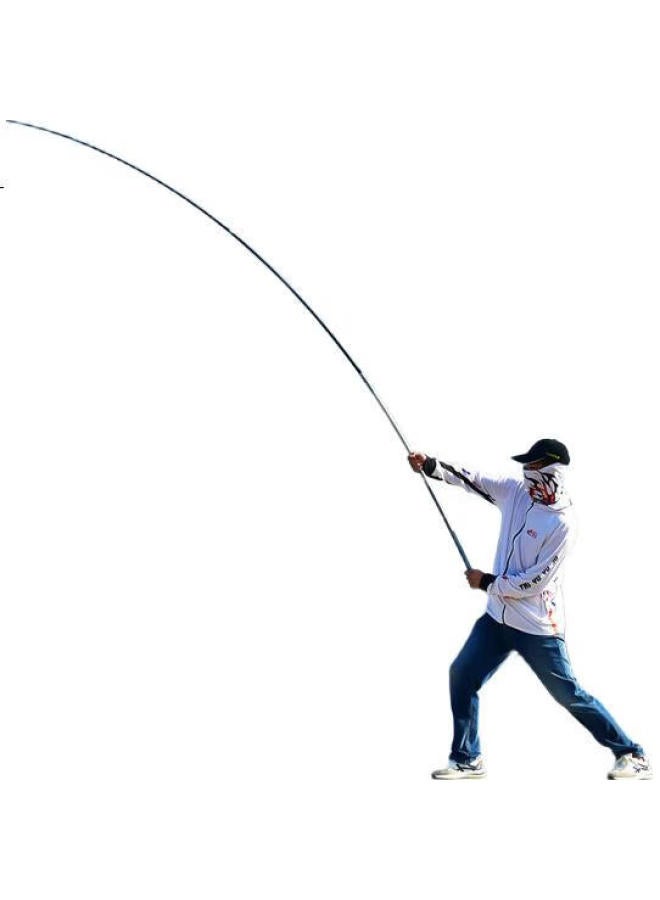 Taiyu Fishing Rod, Haotian All-purpose 28-section, For Bighead And Silver Carp, Ultra-light And Ultra-hard Carbon Fiber, Versatile Big Fish Rod, 6.3m Fishing Pole - Image 3