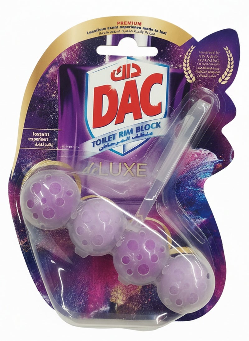 Dac Toilet Rim Block Deluxe Magic Moon Flower 50G - Image 1