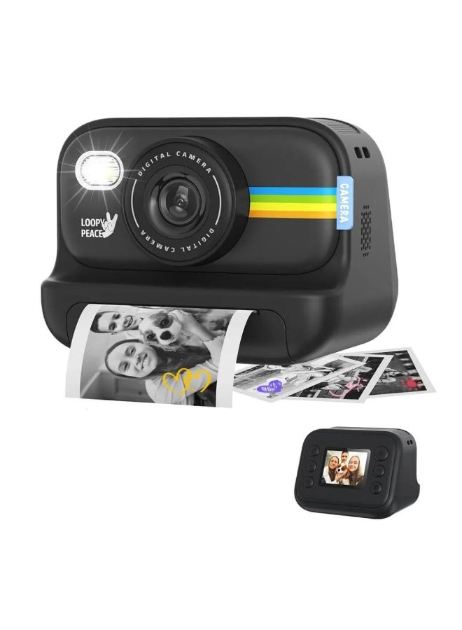Instant Print Camera for Kids – 1080P Video & Creative Fun (Ages 3–12) - Image 1