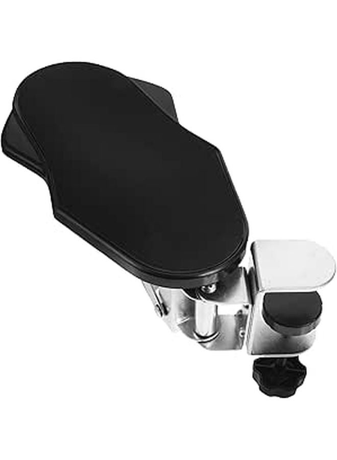 Foldable Rotating Computer Arm Rest Desk Extender Black Wrist Elbow Support for Workstation - Image 1