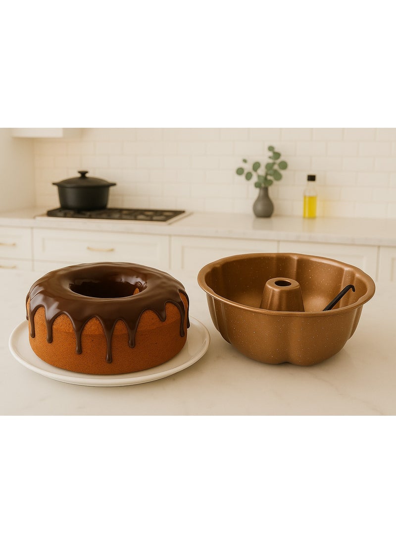 ALMUFARREJ Non-stick granite round cake pan  - Image 1