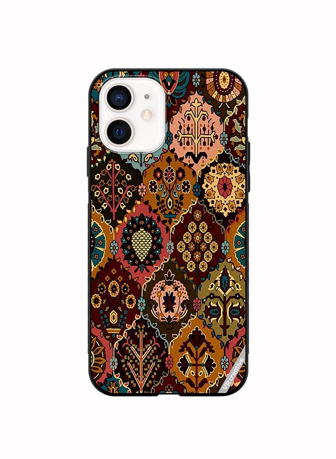 VR CREATIVE غطاء حماية لجهاز آبل آيفون 12 ميني بتصميم نمط متعدد الألوان - Image 1