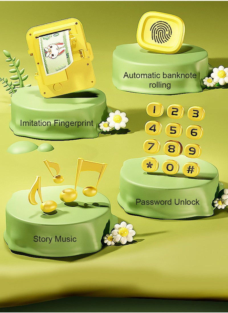MaBaby - Money Bank for Kids ,Electronic Money Saving Box with Password, Safe Cash Coin Saving Bank Toys for Ages 8-13 Girls Boys Gift - Image 1