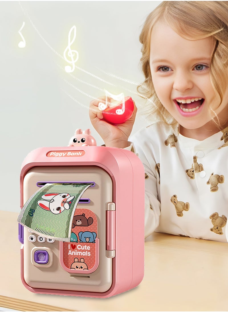 MaBaby - Money Bank for Kids ,Electronic Money Saving Box with Password, Safe Cash Coin Saving Bank Toys for Ages 8-13 Girls Boys Gift - Image 1