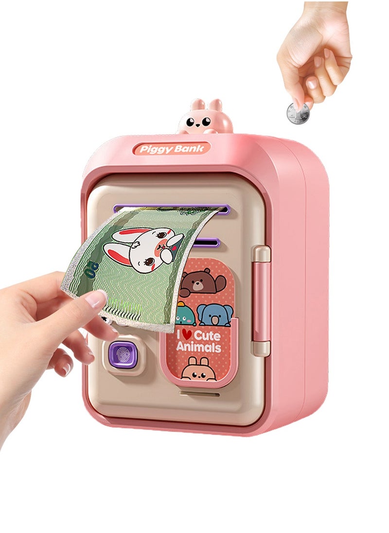 MaBaby - Money Bank for Kids ,Electronic Money Saving Box with Password, Safe Cash Coin Saving Bank Toys for Ages 8-13 Girls Boys Gift - Image 1