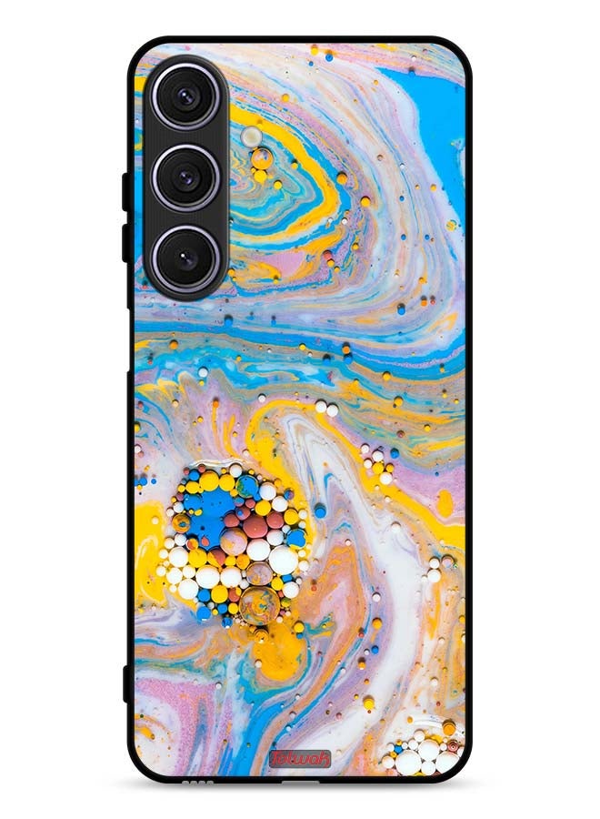 Tolwak Samsung Galaxy A17 Protective Case Cover Gems Colorful Abstraction
