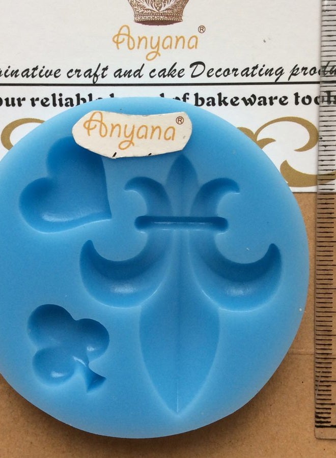Anyana big Baroque Vintage Scroll hinge mould cake Fondant gum paste mold for Sugar paste gumpaste designer cupcake decorating topper decoration sugarcraft decor 68X12mm, 38grams - Image 3