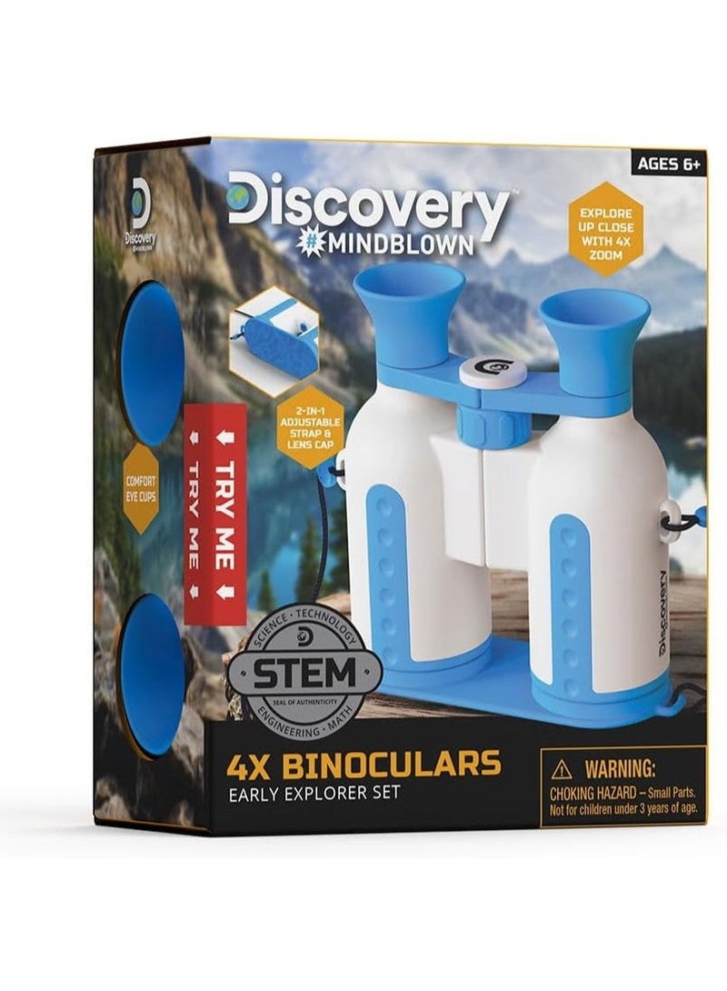Discovery Mindblown Kids STEM 4x Binoculars – Educational Toy for Outdoor Learning & Exploration - Image 5