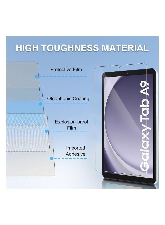 Samsung Galaxy Tab A9 8.7 inches Tempered glass Screen Protector - Clear  - Image 5