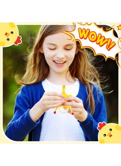 Civaner 6 Pieces Funny Toys Novelty Chicken And Eggs Stress Relieve Toys Venting Anger Rubber Chicken Laying Egg Chicken Toys Funny Rubber Chicken Keychain For Releasing Stress  - Image 4