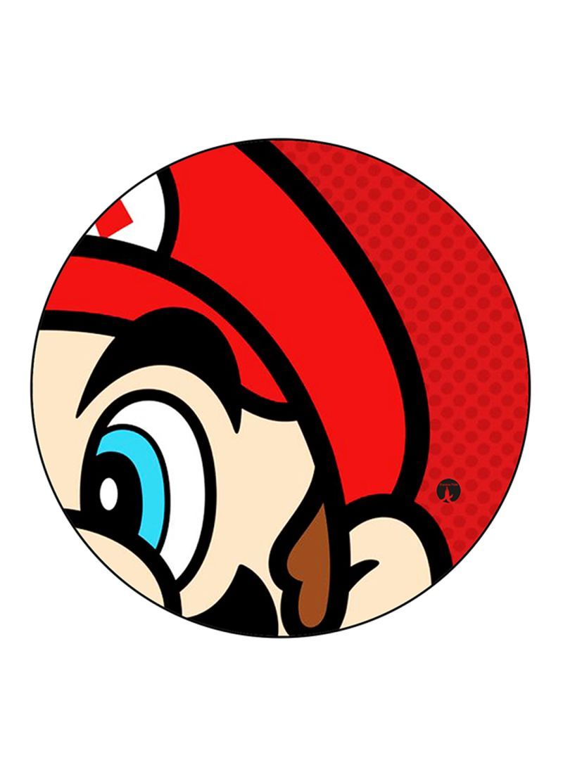 Video Game Super Mario Printed Mouse Pad  Multicolour