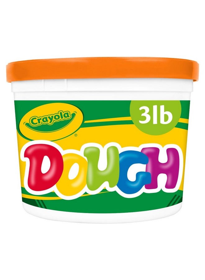 Crayola Orange Dough, 3 lb. Resealable Bucket, Toys for Kids, Gift - Image 1